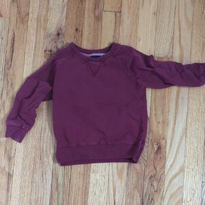 Kids Burgundy Sweatshirt
